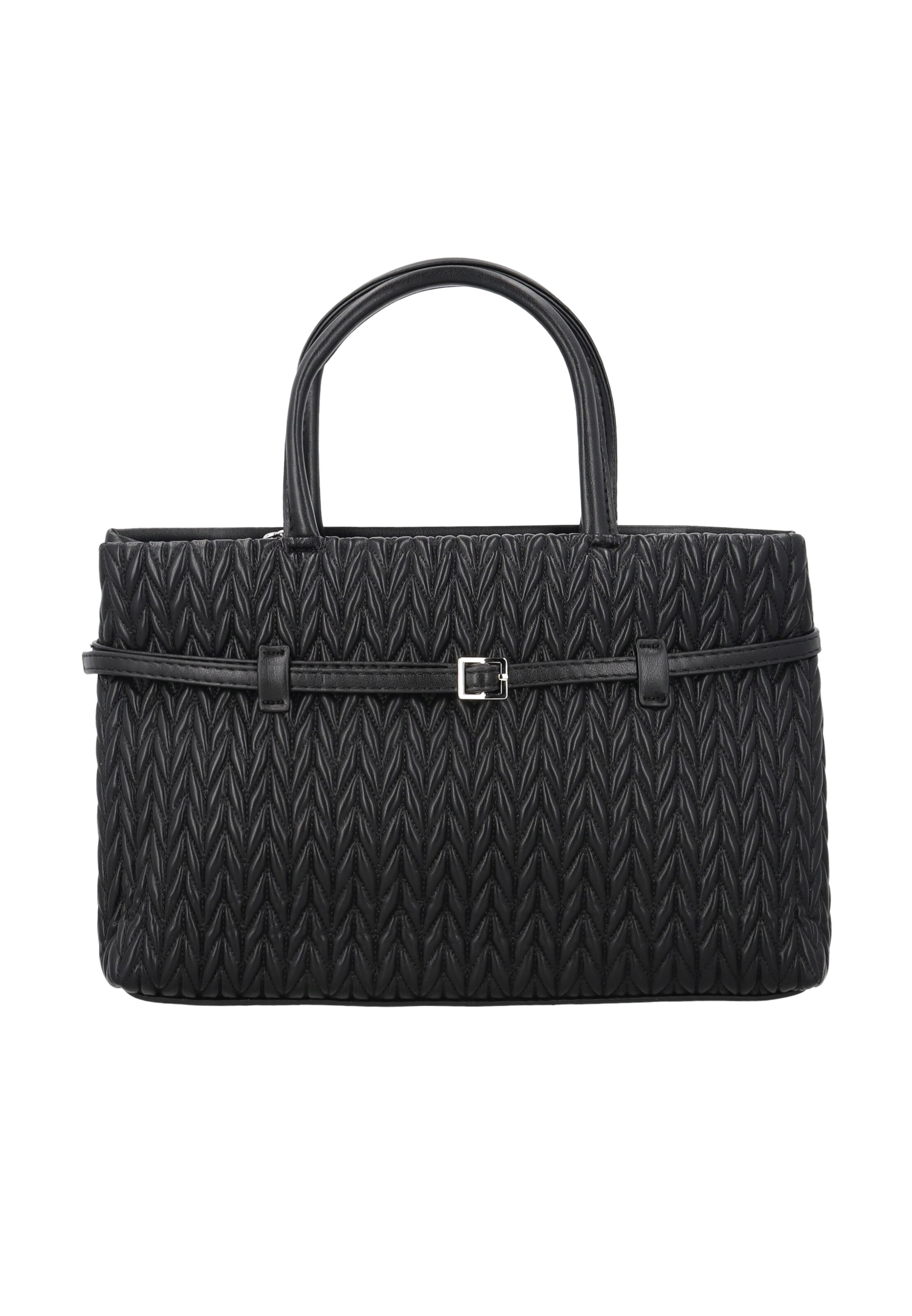 usha BLACK LABEL - Bolso de mano en negro: frente