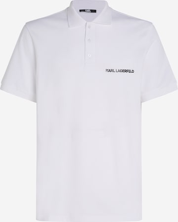 T-Shirt Karl Lagerfeld en blanc : devant