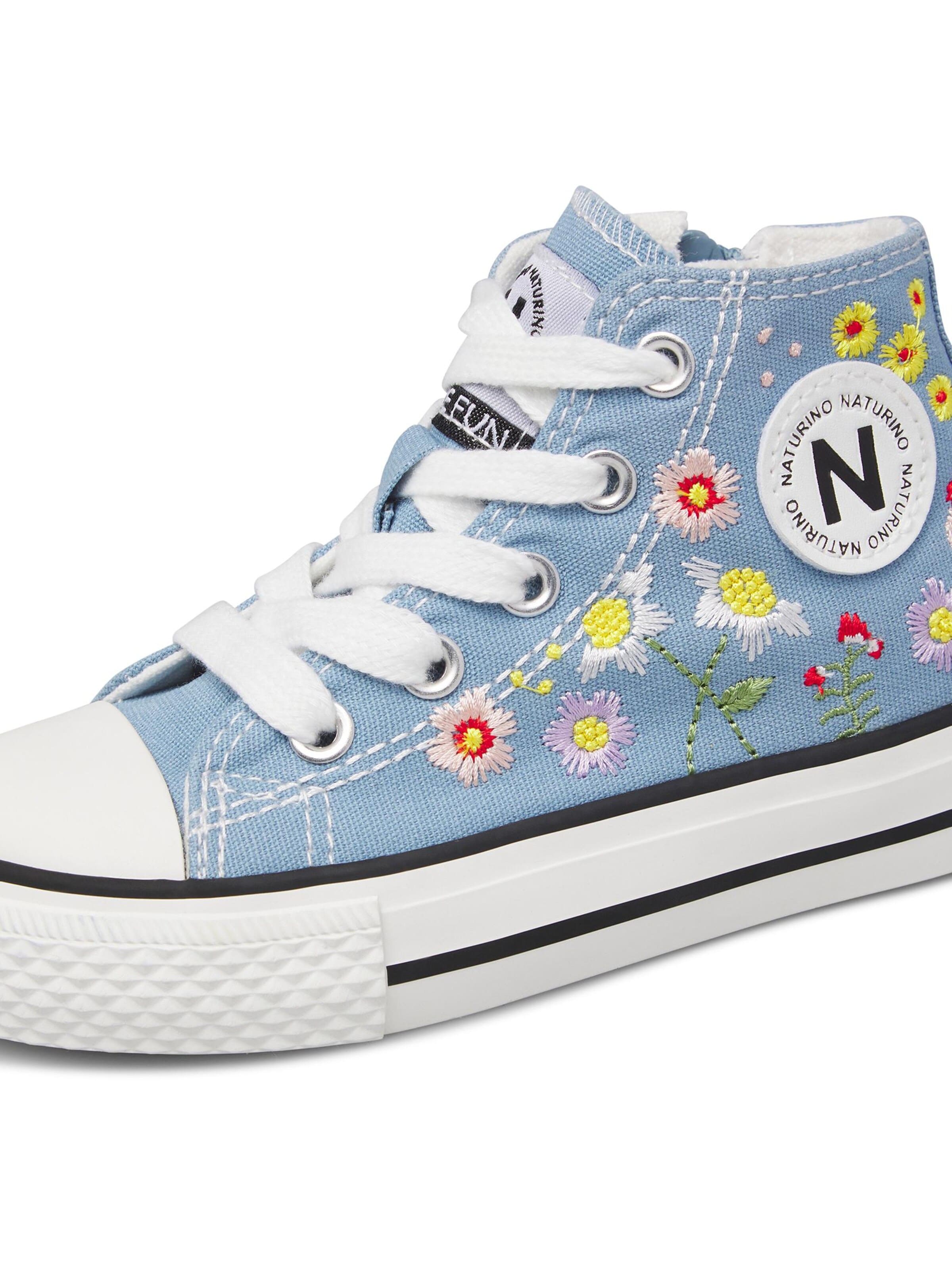 Baskets 'YLFAS.' NATURINO en bleu