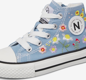 NATURINO Sneakers 'YLFAS.' in Blauw: voorkant