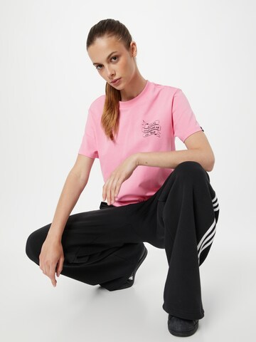 ADIDAS SPORTSWEAR Tričko 'Brand Love Graphic' – pink