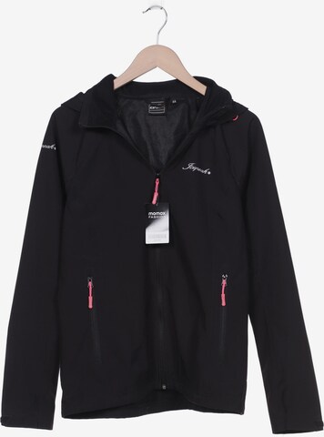 ICEPEAK Jacket & Coat in XXL in Black: front