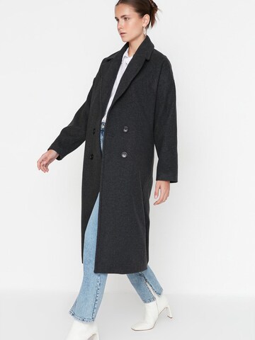 Trendyol Between-seasons coat in Grey