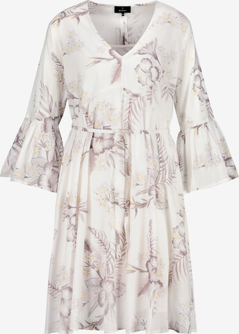 Robe monari en beige : devant