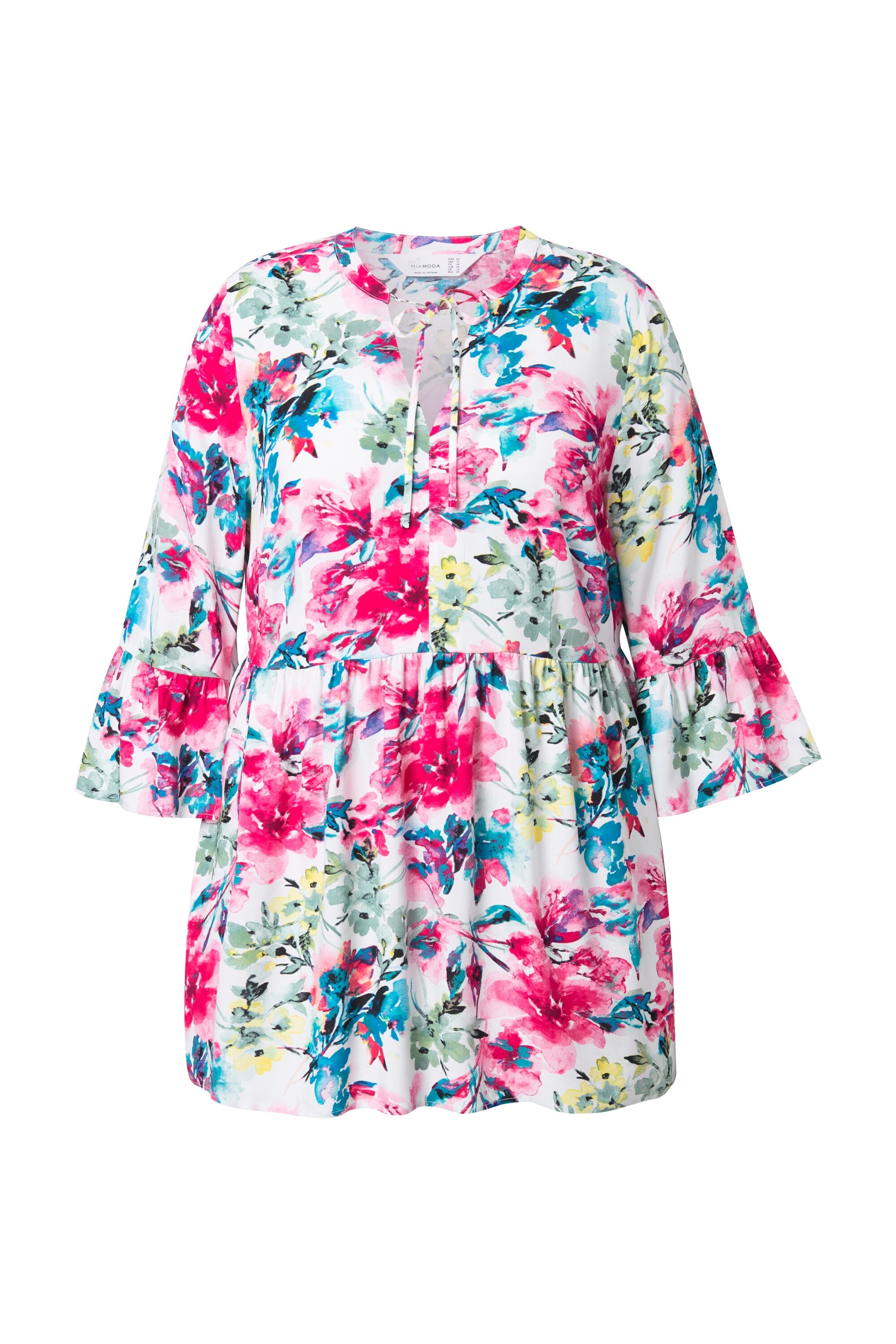 MIAMODA Tuniek in Gemengde kleuren: voorkant