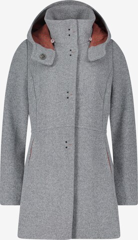 Manteau mi-saison Amber & June en gris : devant