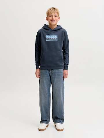 Sweat 'JCOFUSION' Jack & Jones Junior en bleu