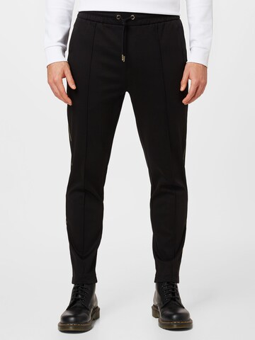 BOSS Black Kalhoty 'Lamont' – černá: přední strana