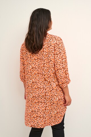 KAFFE CURVE Blouse 'Sonna' in Oranje