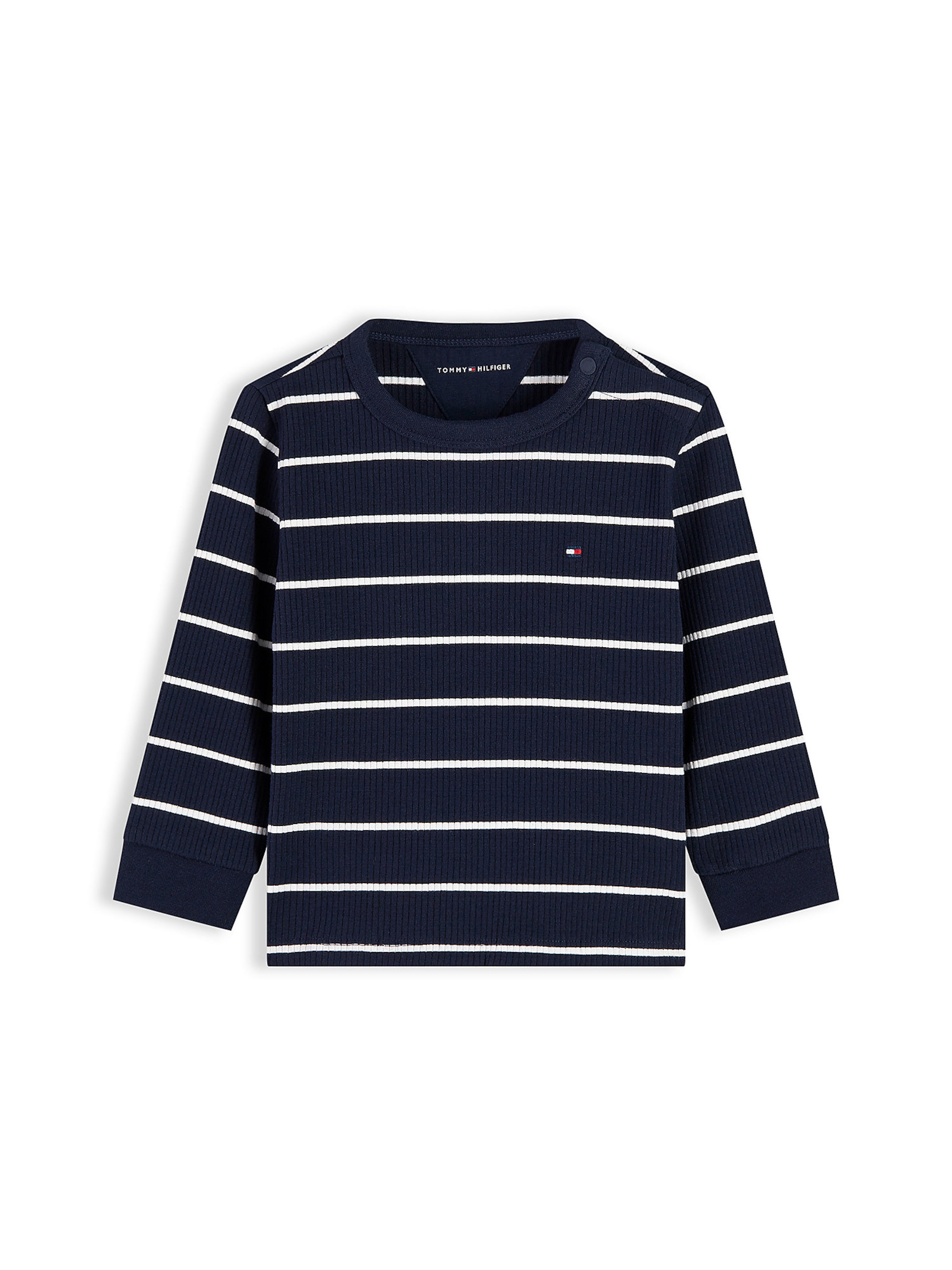 Pull-over TOMMY HILFIGER en bleu : devant