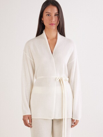 INTIMISSIMI Strickjacke in Beige: Vorderseite