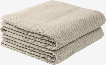 SCHIESSER Shower Towel 'Turin' in Beige: front