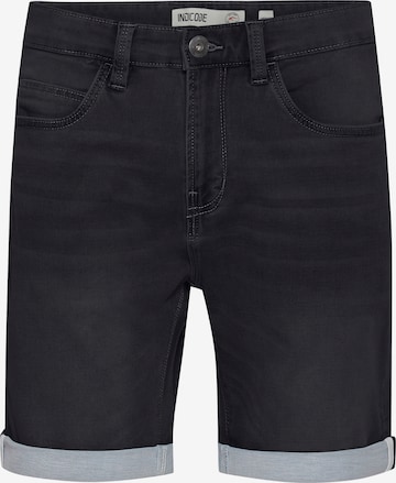 INDICODE JEANS Shorts in Schwarz: predná strana