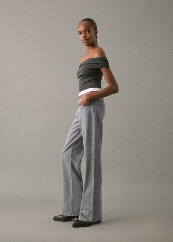 MANGO TEEN Regular Jeans 'Strasstg' in Grau