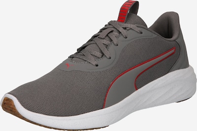 PUMA Sportschuh in dunkelgrau / rot, Produktansicht