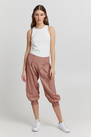 PULZ Jeans Tapered Harem Pants 'JILL' in Pink