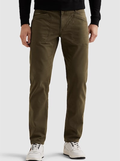 PME Legend Broek 'Aviator relaxed fit pants' in 33/32 in de kleur Olijfgroen, Productweergave