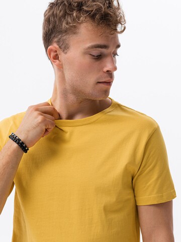 Ombre Shirt 'S1370' in Geel