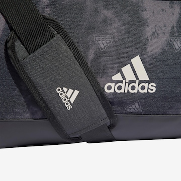 ADIDAS SPORTSWEAR Sports Bag 'Linear Graphic' in Black