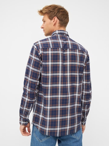 Sea Ranch Comfort fit Button Up Shirt 'Sammy' in Blue