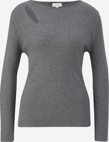 s.Oliver Sweater in Grey: front