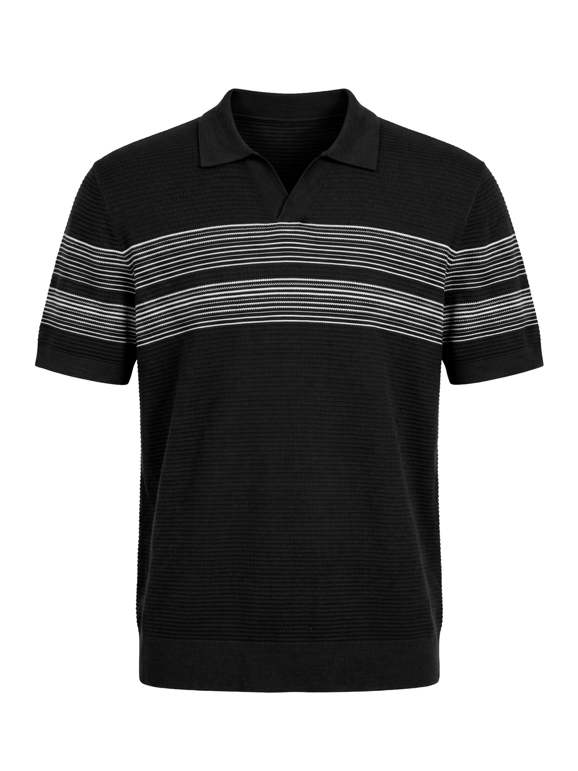 T-Shirt Vantory en noir : devant