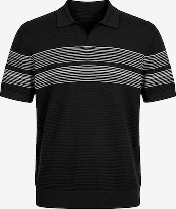 T-Shirt Vantory en noir : devant