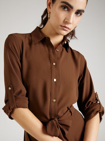 Lauren Ralph Lauren Shirt Dress 'KARALYNN' in Brown