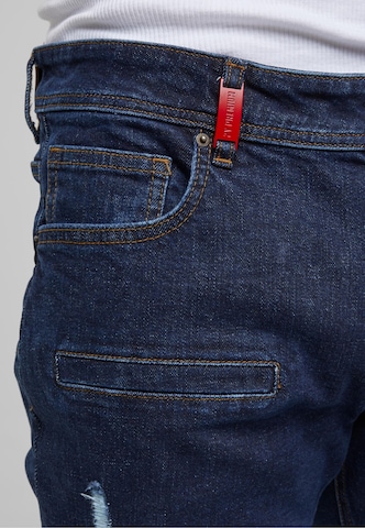 2Y Premium Slim fit Jeans 'Oscar' in Blue