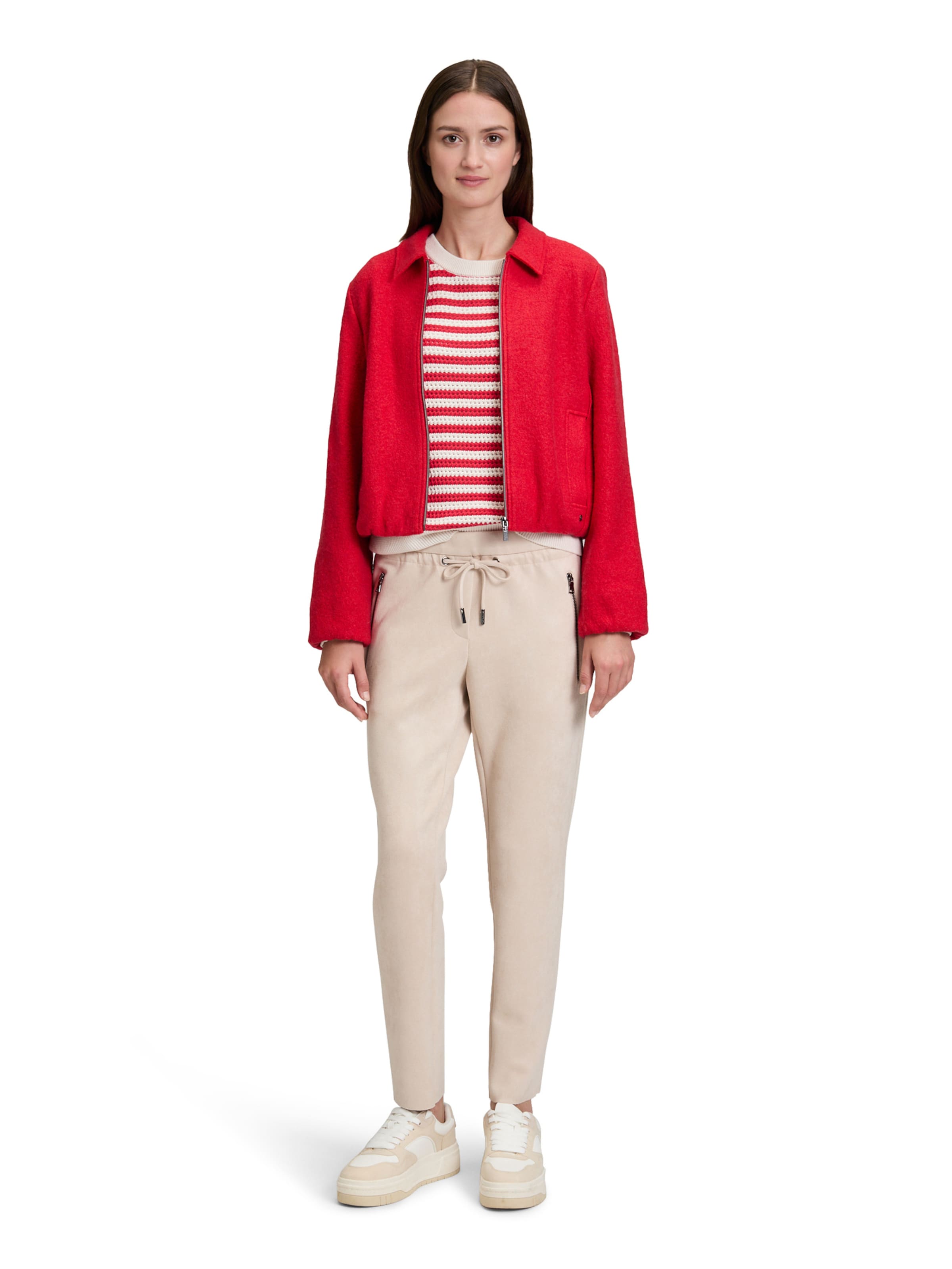 Betty & Co Sweater in Red