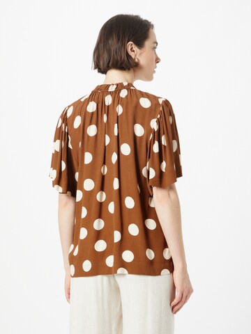 SAINT TROPEZ Blouse 'Vonita' in Brown