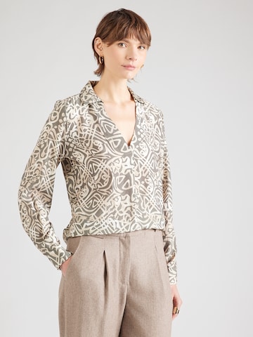 Fransa Blouse 'FRARIANA' in Groen: voorkant