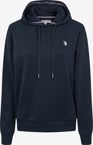 U.S. POLO ASSN. Sweatshirt 'Aba' in Blauw: voorkant