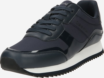 Sneaker bassa 'RYAN' di Calvin Klein in blu: frontale