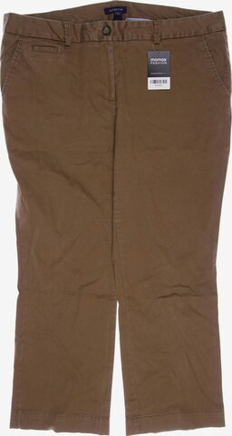 Lands‘ End Pants in XXXL in Brown: front