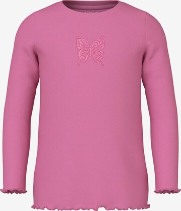 NAME IT T-shirt 'Tammie' i rosa: framsida