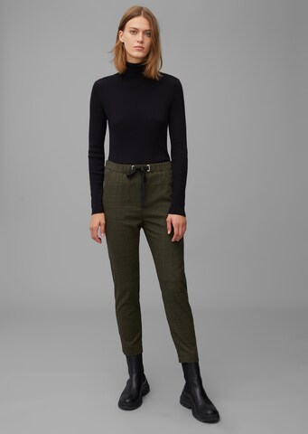 Marc O'Polo Tapered Pants in Green