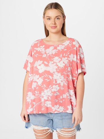 T-shirt 'MENNY' Vero Moda Curve en orange : devant