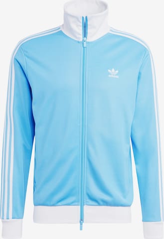 ADIDAS ORIGINALS Sweatvest 'Adicolor Classics Beckenbauer' in Blauw: voorkant