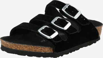 BIRKENSTOCK Sandaalit 'Florida' värissä musta: edessä