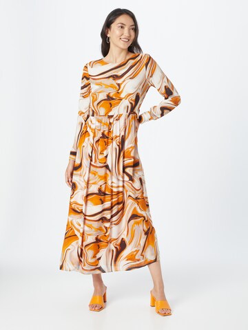 Rich & Royal Dress in Orange: front