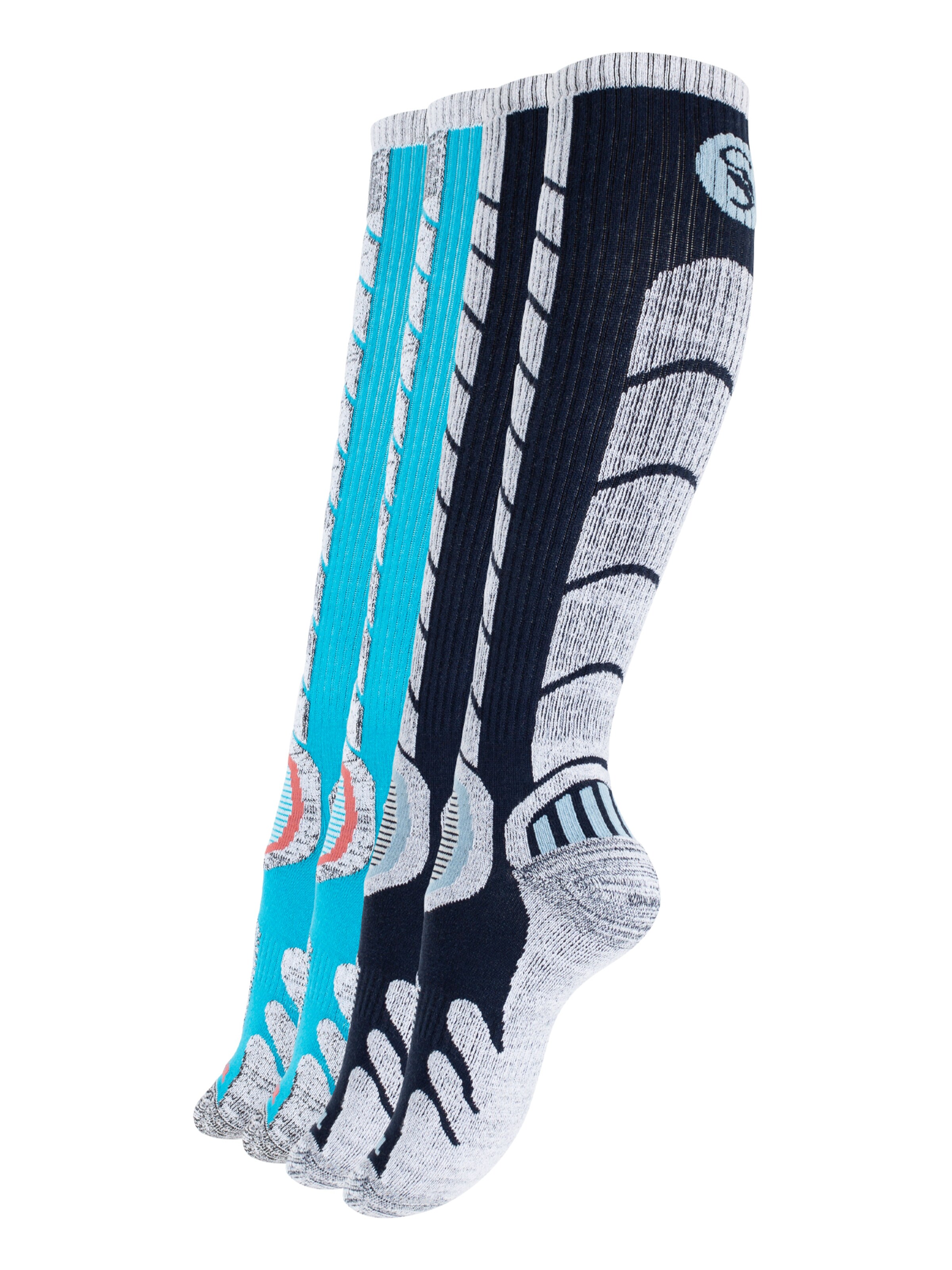 Calzino sportivo di Stark Soul in blu: frontale