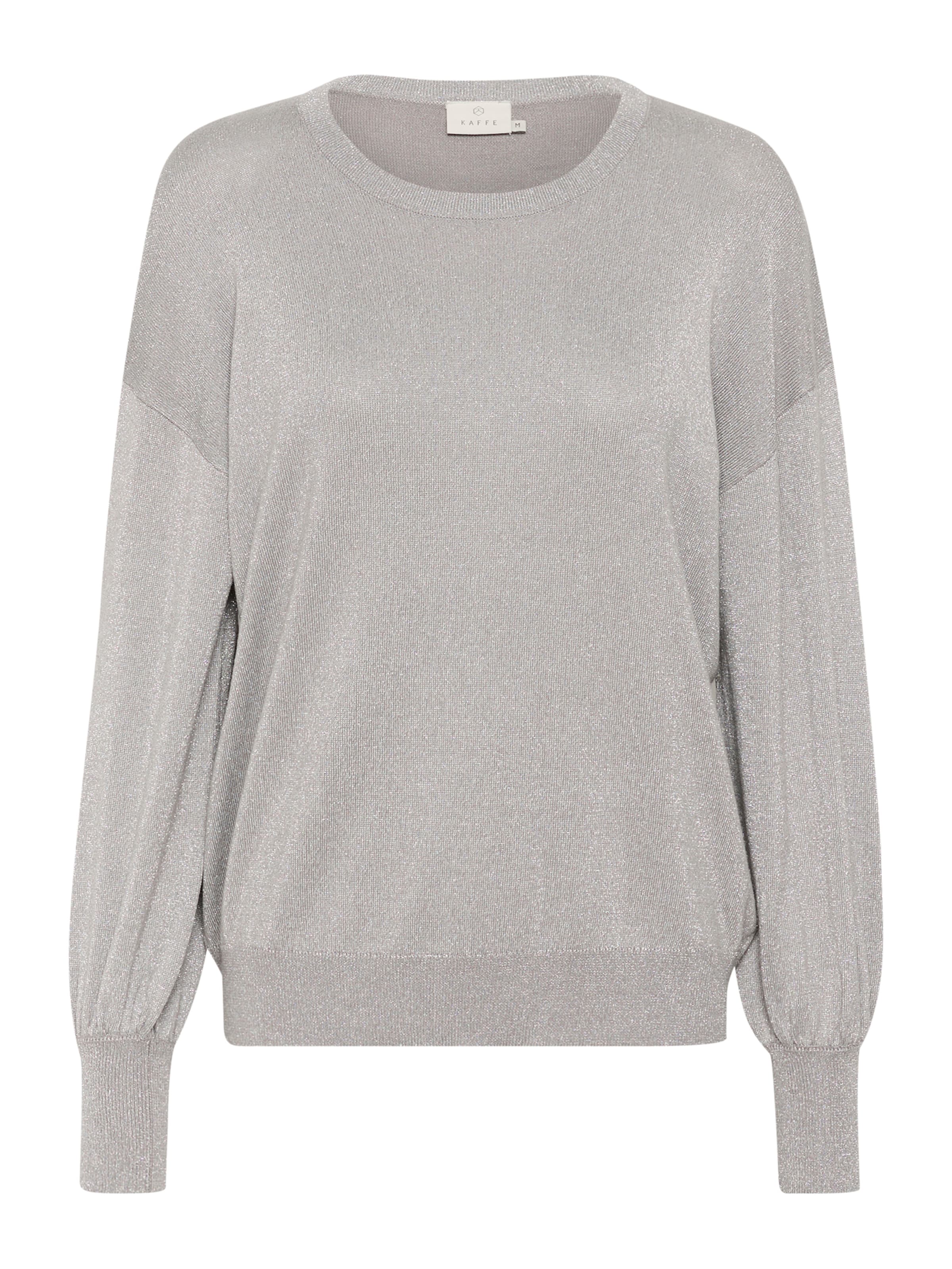 Kaffe Пуловер &#x27;KARegina&#x27; в сиво: отпред