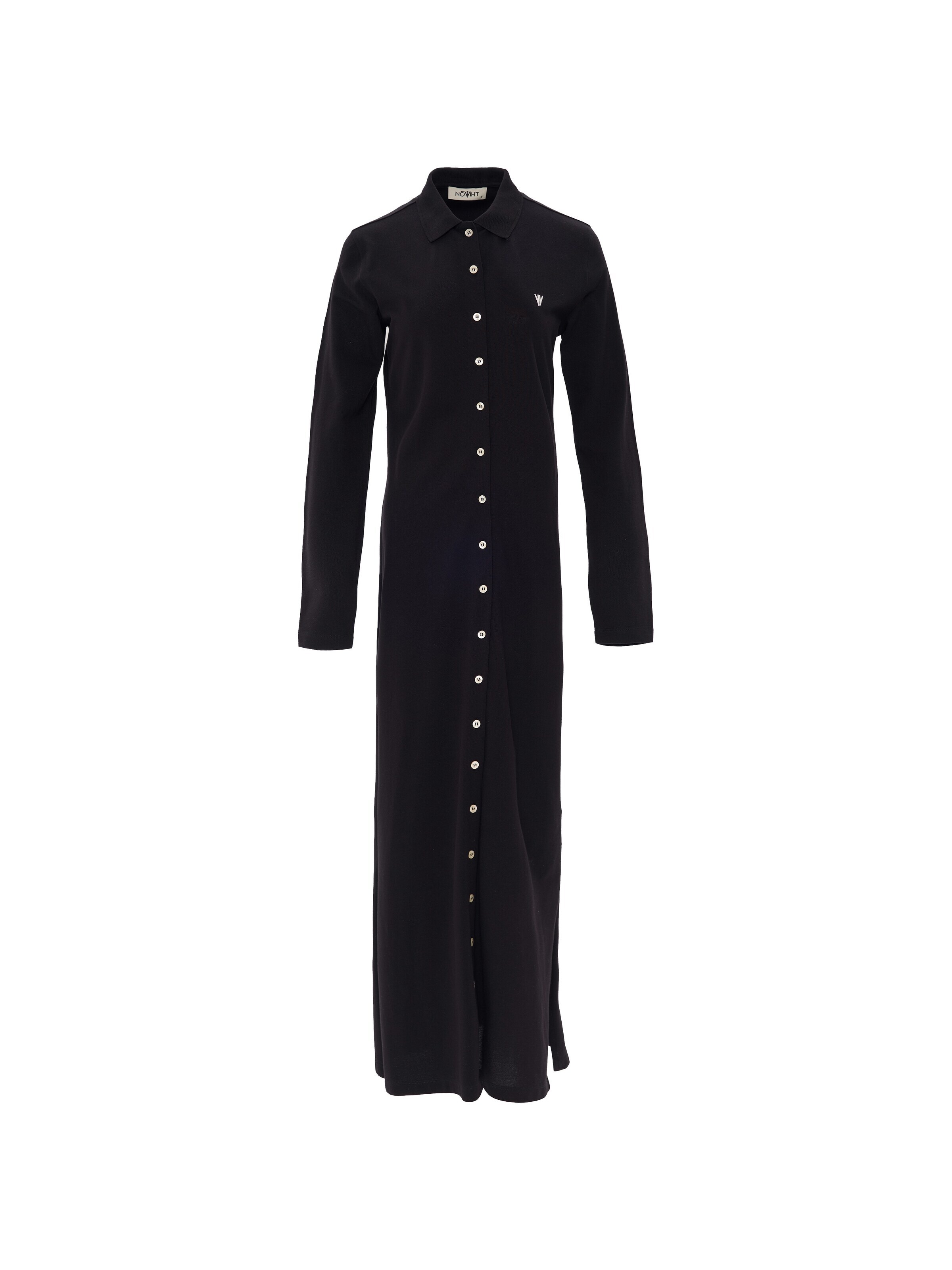 Robe 'Margot' NOWIHT en noir : devant