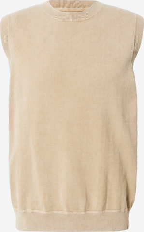 Revolution Slipover i beige: framsida