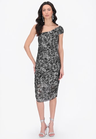 Robe de cocktail faina en noir