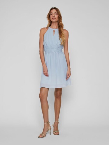 VILA Cocktail Dress in Blue: front