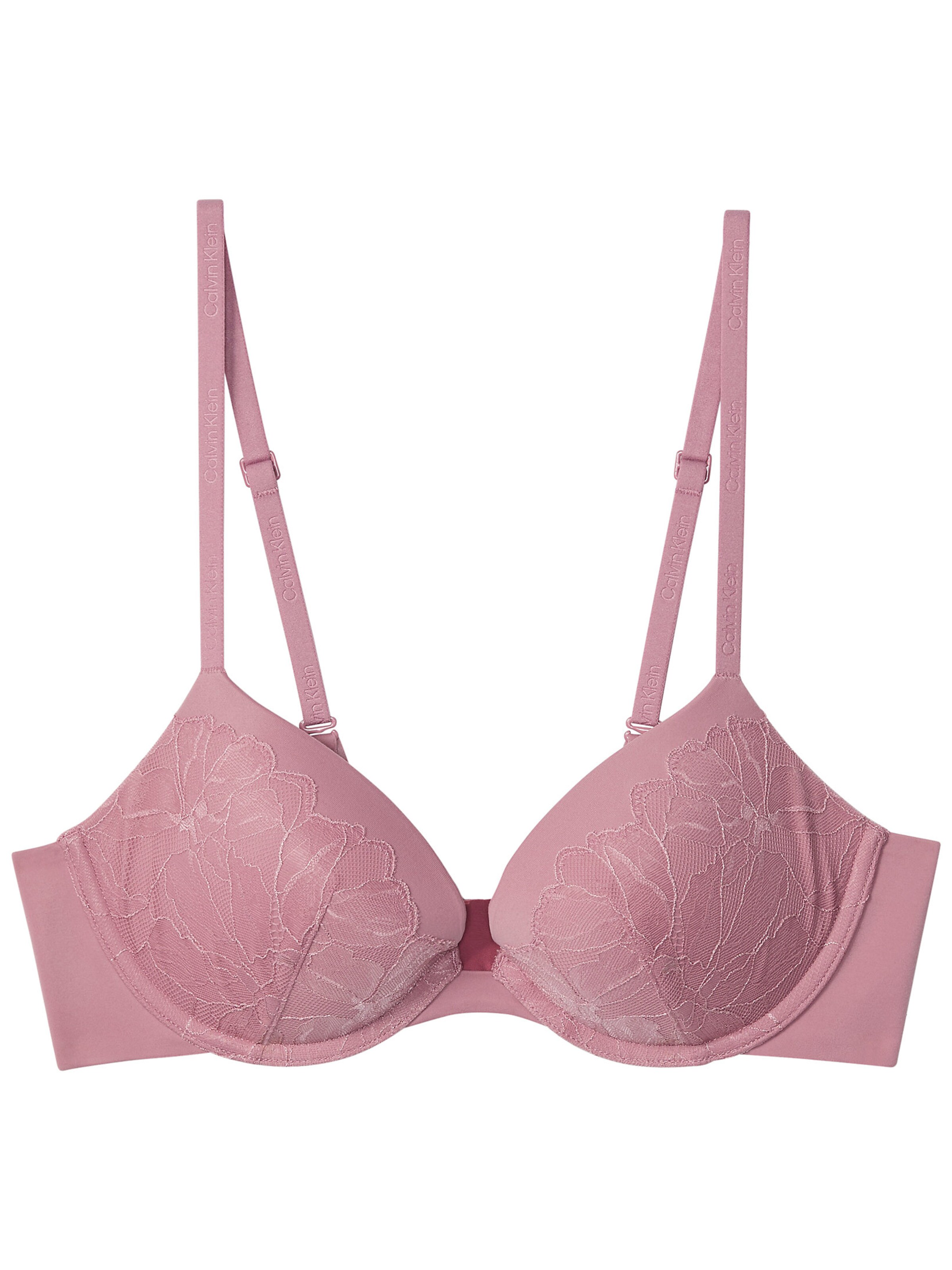 Calvin Klein Push-up BH in Lila: voorkant