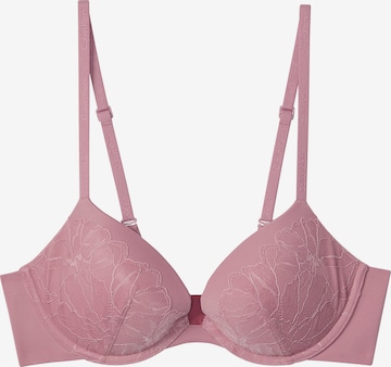 Push-up Soutien-gorge Calvin Klein en violet : devant