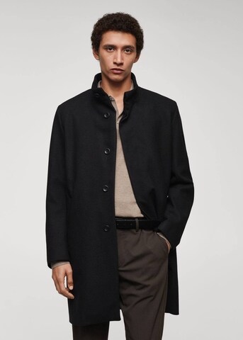 Manteau d’hiver 'Metro' MANGO MAN en noir